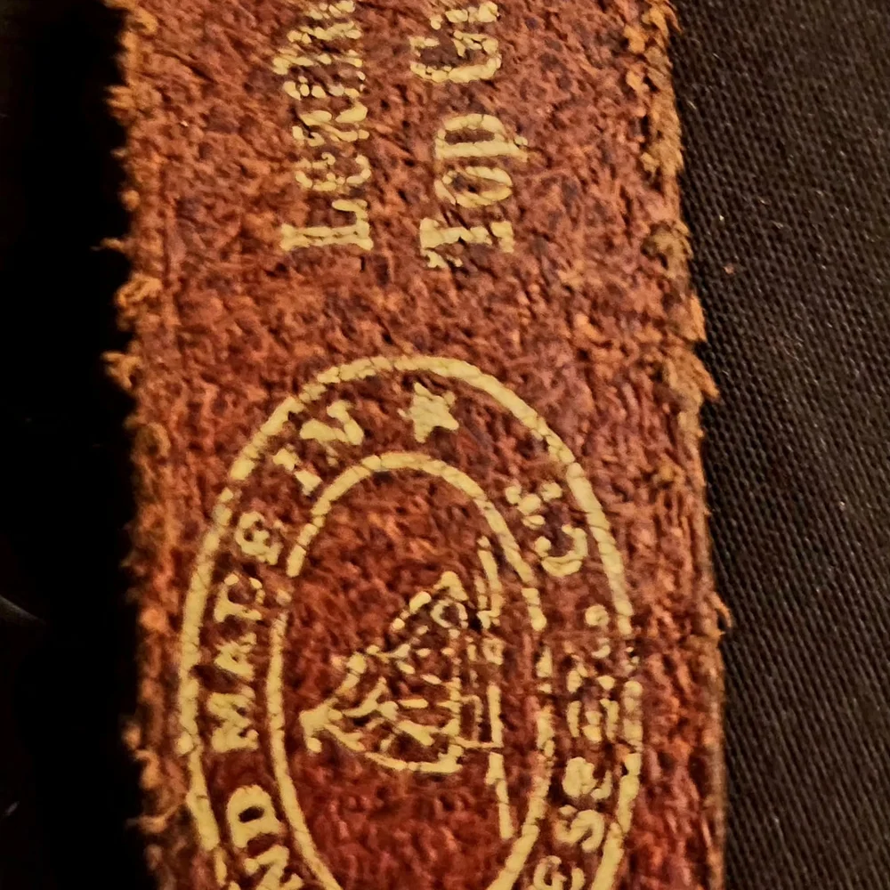 Tool-Themed Blue and Brown Kids Belt